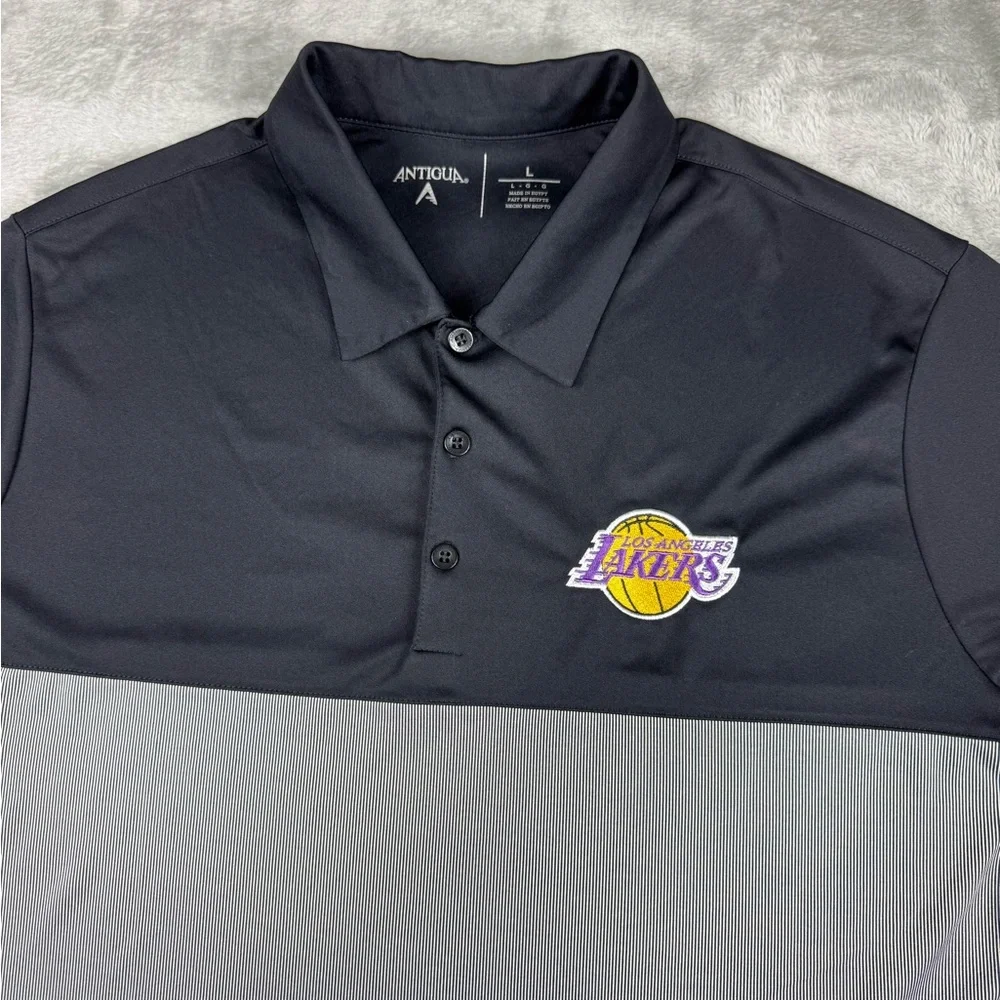 Men's Los Angeles Lakers‎ Antigua Polo golf shirt